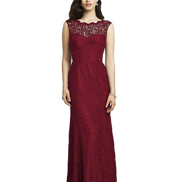 Dessy Bridesmaid Dress Marquis Lace Style 2940 - Picture 1 of 8